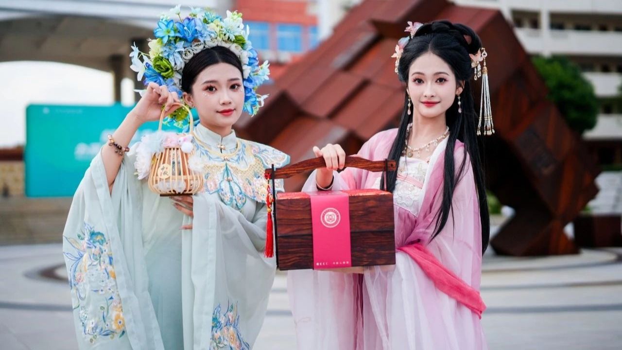 氛围感拉满，广西西甲学子的中秋这样过