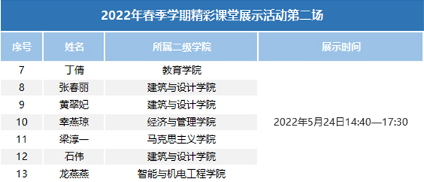 活动第二场 活动第二场